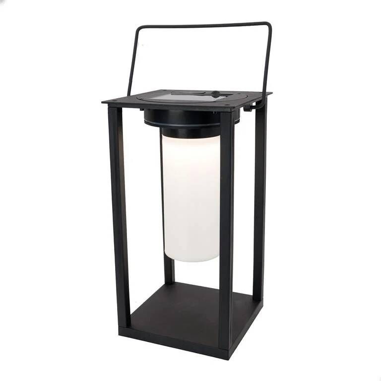 EGLO Usigni Solar Tafellamp Buiten 28 cm Zwart|Wit