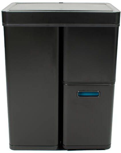 EKO Mirage Plus Sensor Recycler 30+2x15 liter Staal Zwart