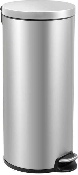 EKO Serene pedaalemmer 30 ltr Stainless steel Plastic mat RVS - Foto 2