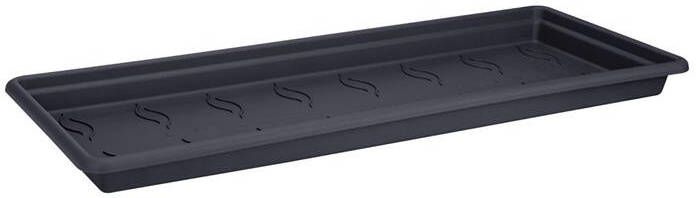 Elho Green Basics Garden Xxl Schotel 100 Schotel voor Buitenaccessoires Ø 89.5 x H 6.0 cm Living Black
