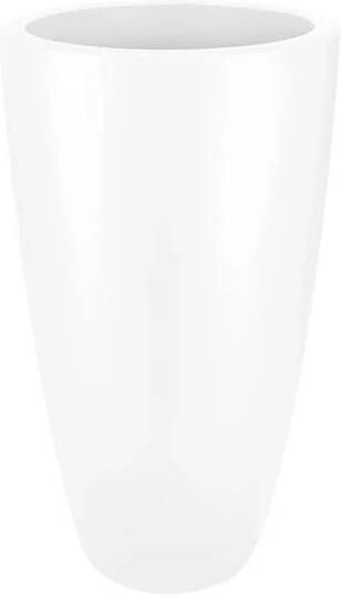 Elho Pure Soft Round High Bloempot Ø 35 cm Wit