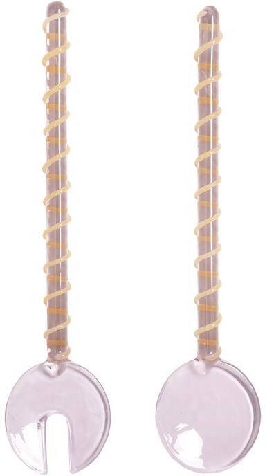 &k amsterdam Sling Saladebestek Roze
