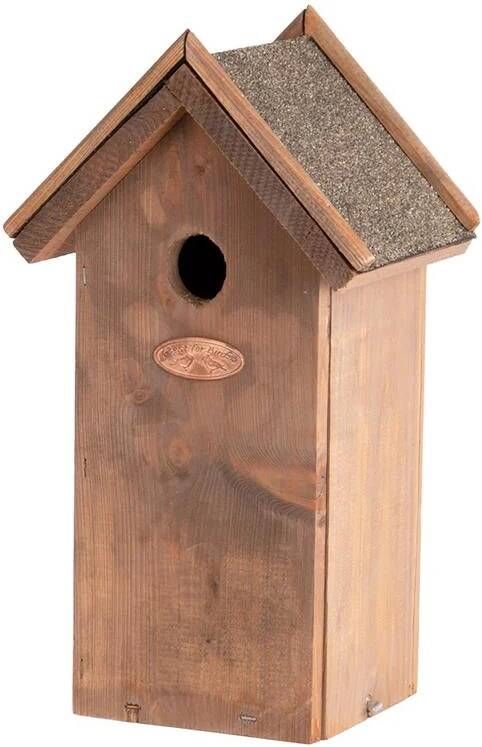 Esschert Design Koolmees nestkast met bitumen dak