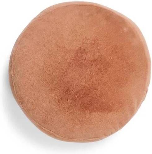 Essenza Mads Furry Sierkussen Ø 45 cm Bright terra