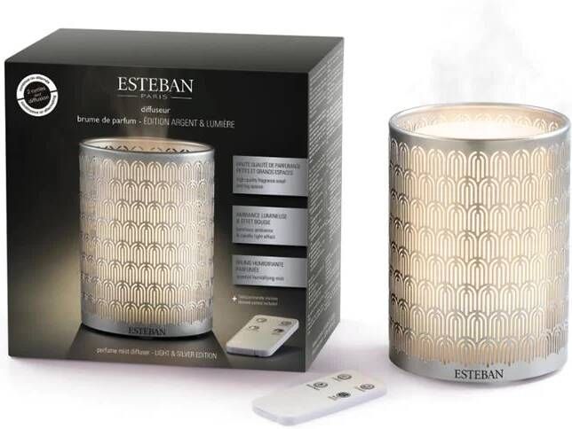 Esteban Mist Diffuser Light & Silver edition