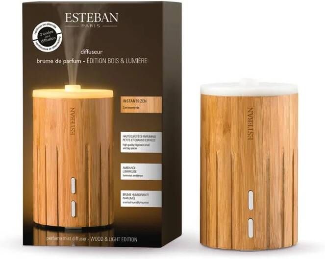 Esteban Mist Diffuser Wood & Light edition