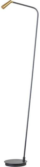 ETH Barry Vloerlamp led 2x3w 2700k zwart+mat