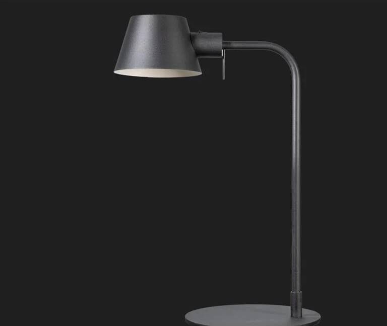 ETH verlichting | ETH Dex Tafellamp 1x E27 Zwart | Woonaccessoires | Tafellamp