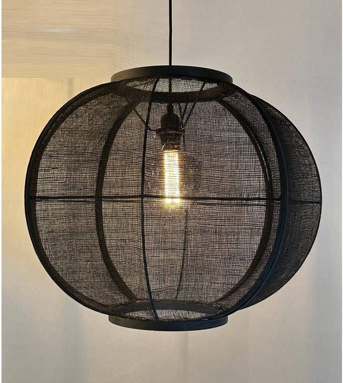 ETH Fabric Hanglamp Black 58cm