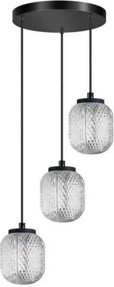 ETH verlichting | ETH Kristel Hanglamp Round 3x G9 | Woonaccessoires | Hanglamp