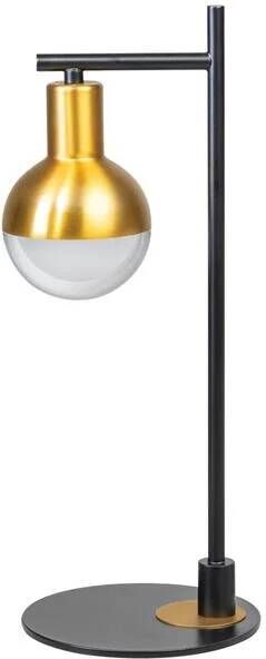 ETH TL Drop 1xGU10 zwart|mat messing