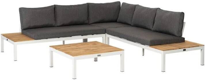 Exotan La Vida Loungeset Teak Wit