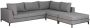 Exotan Loungeset Links Buiten Sicilië Aluminium Grijs 60x262x246 - Thumbnail 2