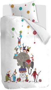 Beddinghouse Kids Beddinghouse x Fiep Amsterdam Circus Fiep Dekbedovertrek Eenpersoons 140x200 220 cm Multi