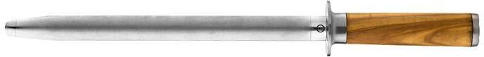 Forged Olive Aanzetstaal 26cm Olijfhout In Houten Giftbox