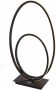 Freelight Tafellamp Ophelia Oval Led Mat Zwart 42cm - Thumbnail 1
