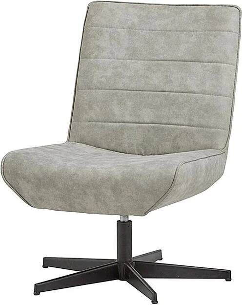 Furnilux Fauteuil Otis Fauteuil Relax Lounge Stoel Antraciet Zilver