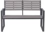 Garden Impressions Detroit aluminium tuinbank royal grey - Thumbnail 1