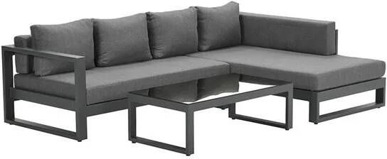 Garden Impressions Esmee loungeset links carbon black mystic grey