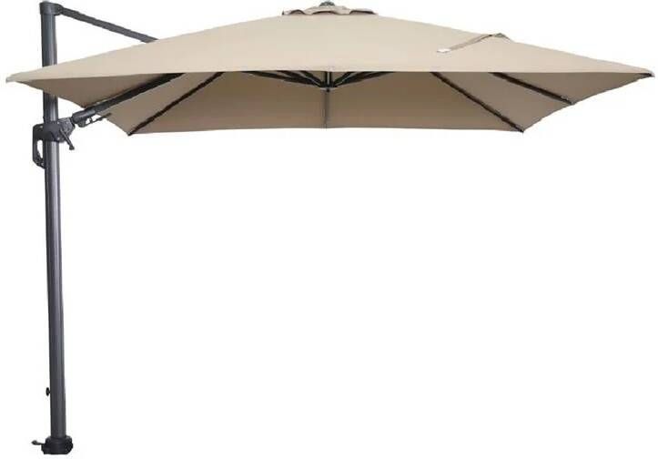 Garden Impressions Hawaii Zweefparasol 300x300 C. Black Taupe - Foto 2