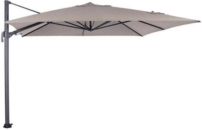 Garden Impressions Hawaii Zweefparasol Big Pole 350x350cm zand