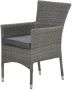 Garden Impressions Nicosia stapelbare wicker tuinstoel Organic grey - Thumbnail 2