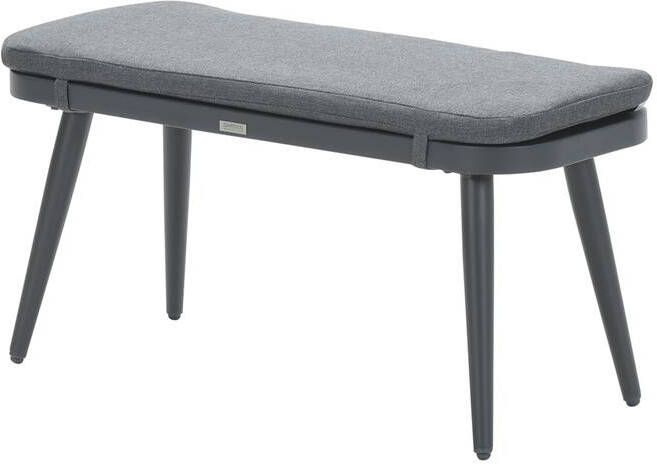Outdoor Services Garden Impressions Bali Bank 110x40xh45 Carbon Black Mystic Grey - Foto 2