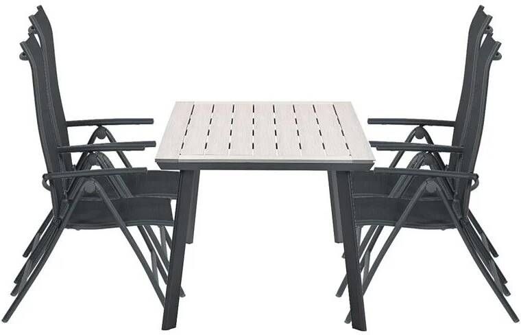 Garden Impressions Santos tuinset 5-delig Penedo tafel 160x90 cm