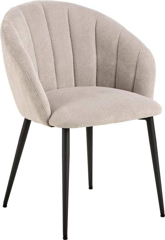 Giga Living Eetkamerstoel Beige Stof Philadelphia