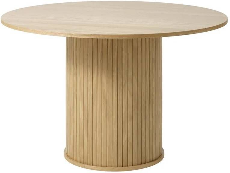 Giga Living Eettafel Nola Naturel Ø120 cm