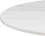 Bendt Ronde Salontafel Tempest Keramiek met marmerprint 60cm Wit - Thumbnail 2