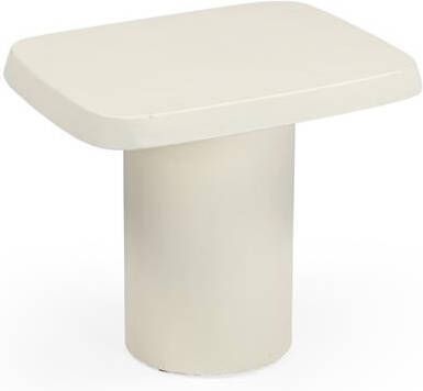 Giga Meubel Bijzettafel Rechthoek 53cm Beige Beton Carly