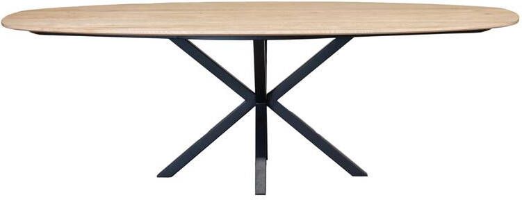 Giga Meubel DÉJA Living DÉJA Eettafel Gabriel Naturel Eikenhout 160cm