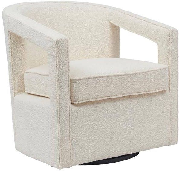 Giga Meubel Fauteuil Bouclé Beige Zithoogte 46 5cm 75x73x77cm