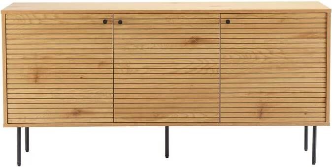 Giga Meubel Dressoir Rechthoek Naturel 150x40x74cm Felix