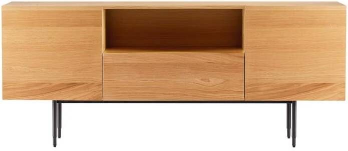 Giga Meubel Dressoir Rechthoek Naturel 180x40x76cm Claudia