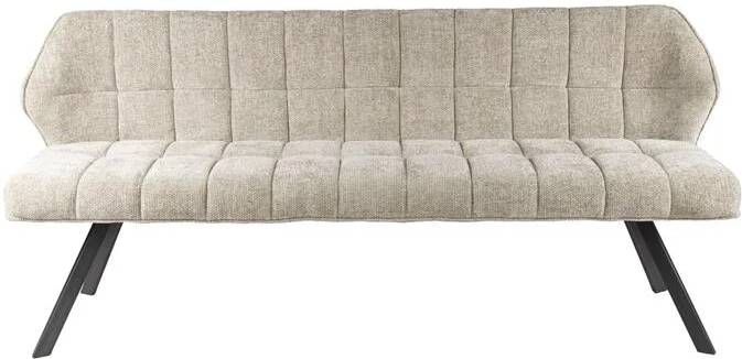 Giga Meubel Eetkamerbank Beige 180x59x84cm Raster