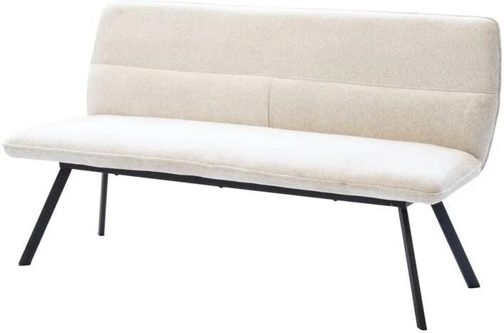 Giga Meubel Eetkamerbank Beige Stof 160x60x88cm Harper
