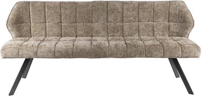 Giga Meubel Eetkamerbank Champagne 180x59x84cm Raster