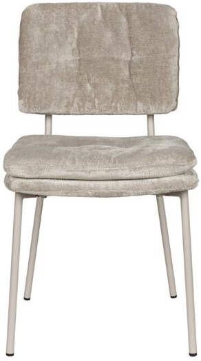 Giga Meubel Eetkamerstoel Franck Beige Set van 2