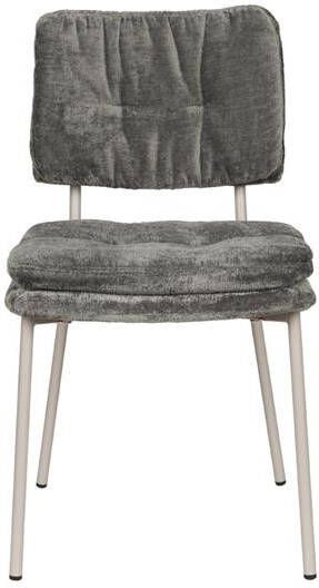 Giga Meubel Eetkamerstoel Franck Grijs Set van 2
