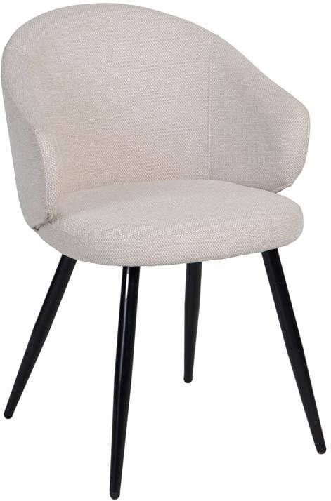 Giga Meubel Eetkamerstoel Stof Beige Zithoogte 47cm Marit