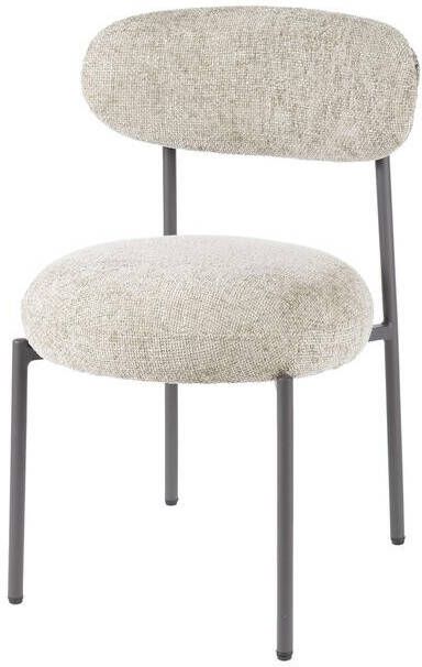 Giga Meubel Eetkamerstoel Zand 52x57x81cm Round Tissee
