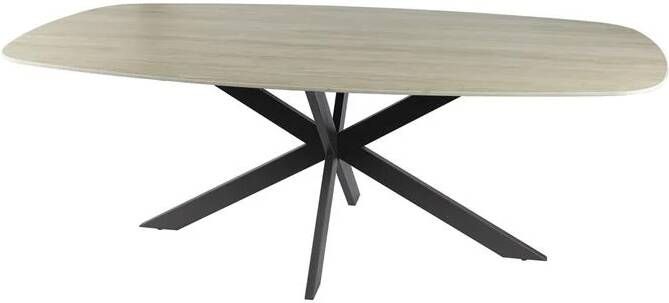 Giga Meubel Eetkamertafel Keramiek 215x105x77cm Romano