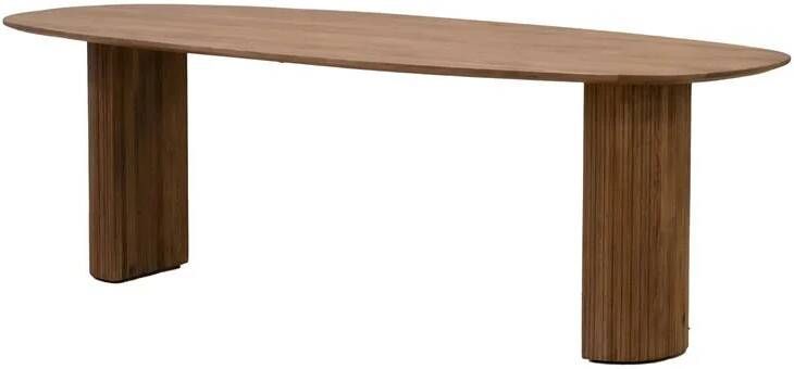 Giga Meubel Eettafel Feline Deens Ovaal Mangohout 200cm