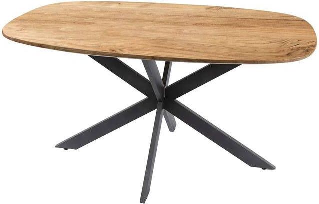 Giga Meubel Eettafel Acaciahout 150x90x77cm Arhus