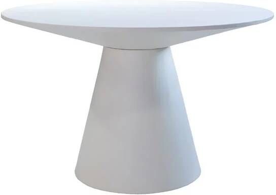 Giga Meubel Eettafel Beige Rond Beton Ciré 120cm Eettafel Sep