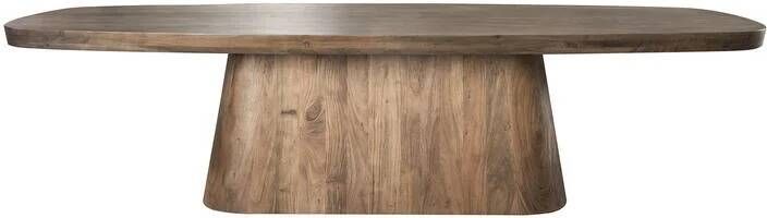 Giga Meubel Eettafel Deens Ovaal 300cm Acaciahout Arcadia
