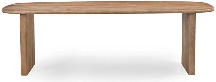 Giga Meubel Eettafel Deens Ovaal Naturel 240cm Gin
