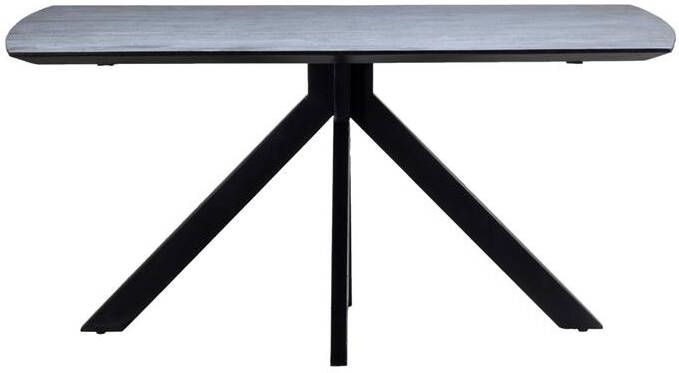 Giga Meubel Eettafel Deens Ovaal Zwart 160cm Eettafel Batti Robuust - Foto 2